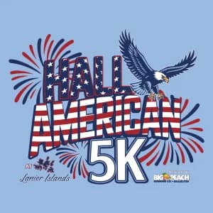 HALL AMERICAN 5K 2026 logo