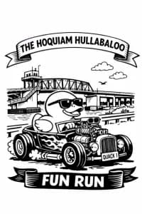 Hoquiam Hullabaloo 5K Run/Walk 2026 logo