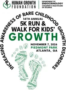 HGF's 14th Annual 5K Run & Walk for Kids' Growth - Atlanta 2026 logo