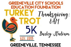 GCS Education Foundation 5K Turkey Trot 2026 logo