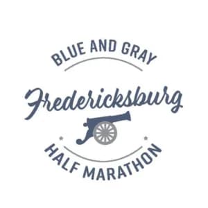 Fredericksburg Blue and Gray Half Marathon 2026 logo