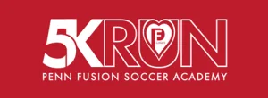 Penn Fusion Cares 5K/2K presented by Marquette Associates 2026 logo