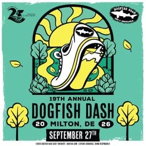 19th Dogfish Dash 2026 logo