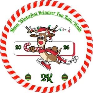 Mena Winterfest Reindeer Fun Run/Walk 2026 logo