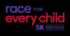 2026 Race For Every Child VOLUNTEER SIGNUP logo