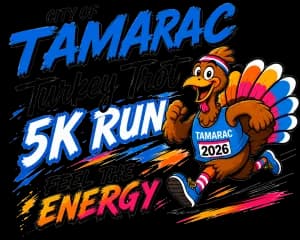 46th Annual Tamarac Turkey Trot 5K 2026 logo