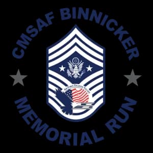 12th Annual CMSAF Binnicker Memorial Run presented by Eglin Federal Credit Union 2026 logo