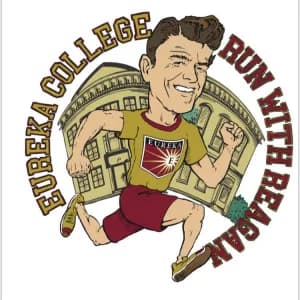 Run with Reagan - Run Down this Wall! 2026 logo