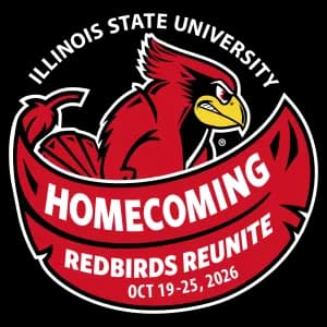 Illinois State University Homecoming Town and Gown 5K 2026 logo