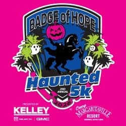 Badge of Hope Haunted 5K 2026 logo