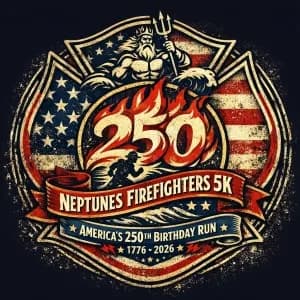 Neptune Fire Company 5K 2026 logo