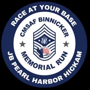 JB Pearl Harbor Hickam - CMSAF Binnicker Memorial Run 2026 logo
