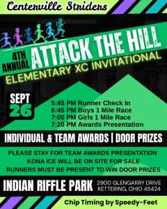 Attack the Hill Elementary Race 2026 logo