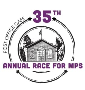 Post Office Cafe's 35th Annual 5K Run & 1K Fun Run 2026 logo