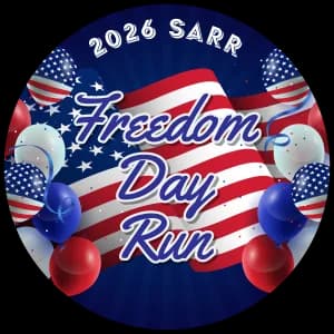 SARR Freedom Day Run-4-Miler, 2-Miler & Li'l Firecrackers Kids Run 2026 logo