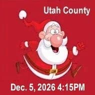 Utah Santa Run - Utah County 2026 logo