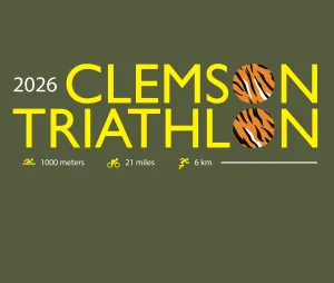 Clemson Triathlon 2026 logo