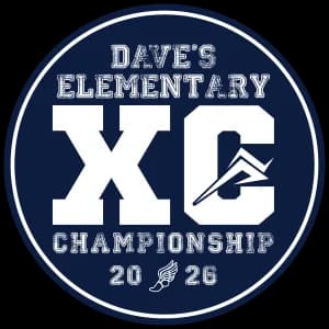 DAVE'S ELEMENTARY CROSS COUNTRY CHAMPIONSHIP 2026 logo