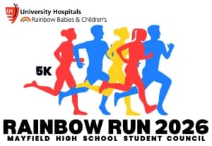 Rainbow Run (Mayfield) 2026 logo