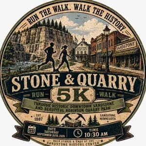 Run the walk. Walk the history 2026 logo