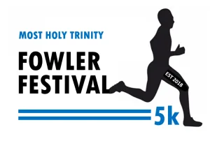 Most Holy Trinity Fowler Festival 5K and Kid's Dash 2026 logo