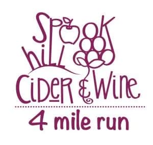 Spook Hill Cider & Wine 4 Mile Run 2026 logo
