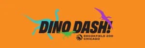 Brookfield Zoo Chicago Dino Dash 2026 logo