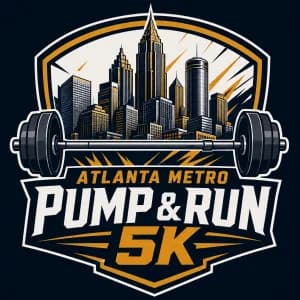 Atlanta Metro Pump and Run 5K 2026 logo