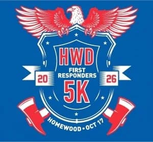 The Homewood First Responders 5K & Fun Run 2026 logo