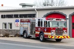 Old Forge Fire Department "Run for the Pizza," 5K Run and 1 Mile Walk 2026 logo