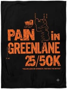 Pain In Green Lane 25K and 50K 2026 logo