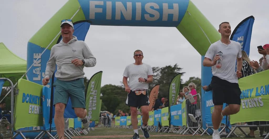 Run Dorney Lake Half Marathon, 10k & 5k - August 2026 logo