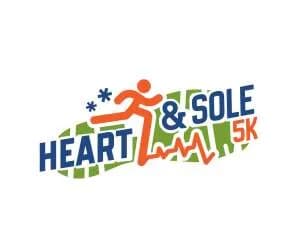 The Heart and Sole 5K 2026 logo
