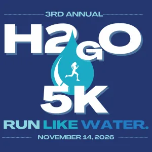 Run Like Water 5K 2026 logo