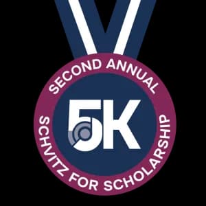 Schvitz for Scholarship 5K Run/Walk and Little Schvitzer's Dash 2026 logo