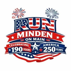Run Minden on Main 2026 logo