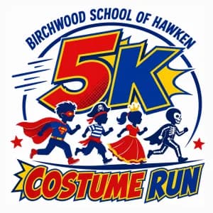 BIRCHWOOD 5k + COSTUME RUN 2026 logo
