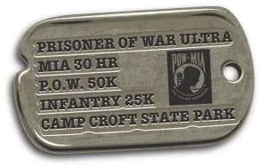 Prisoner of War Trail Race (50k - 25k - 8mi) 2026 logo
