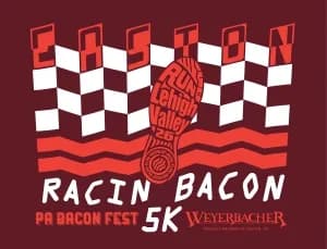 Racin' Bacon 5K 2026 logo
