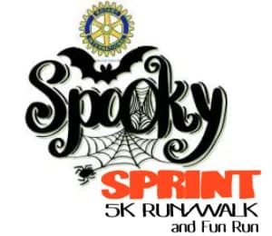 16th Annual Rowan Rotary Spooky Sprint 5K Run/Walk 2026 logo