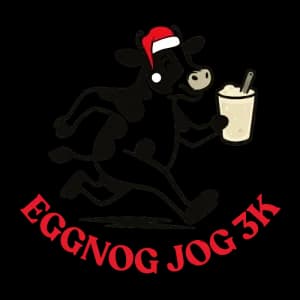 Eggnog Jog 3K 2026 logo