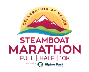 The Steamboat Marathon 2026 logo