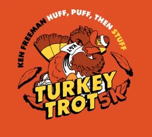 Ken Freeman Huff, Puff, then Stuff 5K 2026 logo