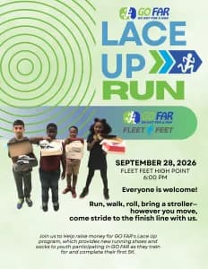 GOFAR Lace Up 5k Fun Run 2026 logo