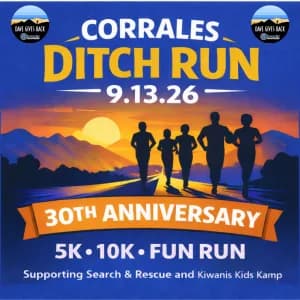 Corrales Ditch Run 2026 logo