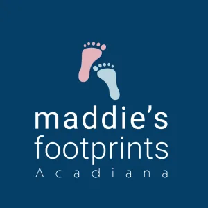 Footprints Forever 5K & 1 Mile Fun Run/Walk - Maddie's Footprints Acadiana 2026 logo