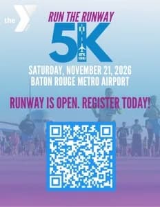 Run The Runway 5K Run and Fun Walk 2026 logo