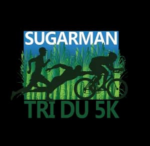 Sugarman Tri, Du, AquaBike, AquaThon, 5k Run/Walk & Kids Tri and Splash-N-Dash 2026 logo