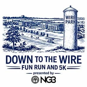 Down to the Wire 5k and Fun Run 2026 logo