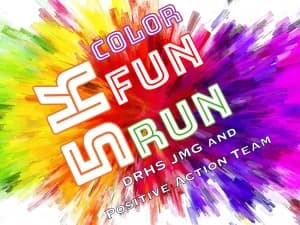 DRHS JMG & Positive Action Team - 5k Color Fun Run/Walk 2026 logo